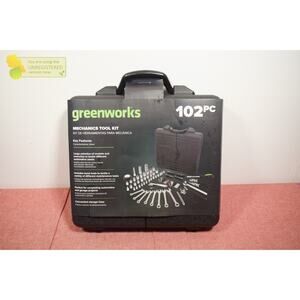 Greenworks 102pc Mechanics Tool Kit